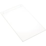 Plymor Clear Acrylic Sign Display / Literature Holder (Wall-Mount), 7" W x 11" H