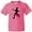 Neon Pink, variant on Inktastic Girl Playing Soccer Pink and Yellow Stars Youth T-Shirt
