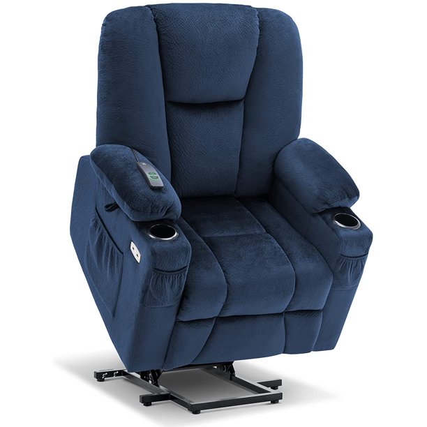 Electric Power Lift Recliner Chair with Extended Footrest for