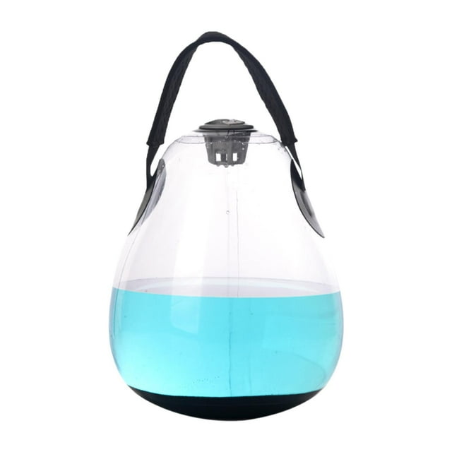 Lipstore Water Filled Kettlebell Strength Training Home Gym Workout Travel Kettlebell Clear 10kg