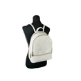 thumbnail image 4 of Michael Kors Women's Rhea Medium Signature Logo Zip Backpack (Light Cream Multi), 4 of 4