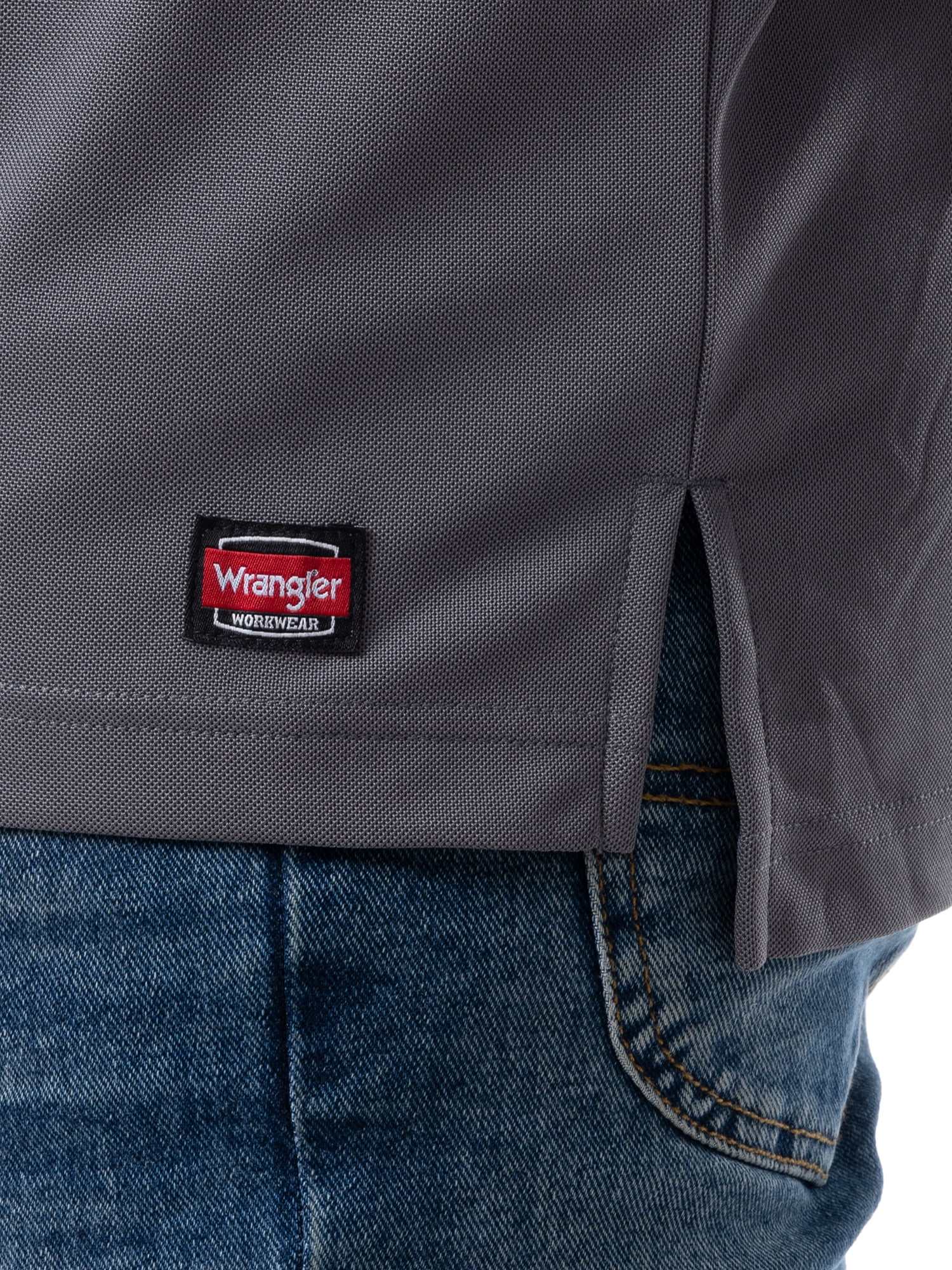 Wrangler Workwear Men's Long Sleeve UPF 40 Sun Shirt with Hoodie, sizes S-3XL