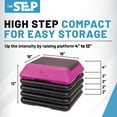 thumbnail image 3 of The Step High Step Platform with Four (4) Risers - Pink, 3 of 7