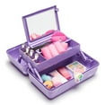 thumbnail image 3 of Caboodles On-The-Go-Girl Classic Cosmetic Case, Purple Marble, 3 of 4