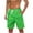Green, variant on ZRGHAOYLQ 2025 Summer Tropical Printed Shorts Quick Dry Drawstring Hawaiian Shorts Men Swim Trunks Big and Tall Holiday Boardshorts Plus Size Swimwear