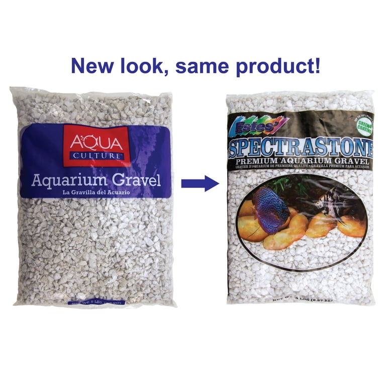 Spectrastone Special White Aquarium Gravel, 5 Lbs photo 5