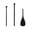 Ocean Blue, variant on Suodoka Retractable SUP Paddle Aluminum Alloy Stand Up Paddle Board Portable Premium Kayak Paddles for Flat Water 86.6 inches / 220 cm