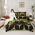 thumbnail image 4 of Castle Fairy Video Game Twin Comforter Sets,Abstract Geometric Gamepads Bedding Set, 4 of 8