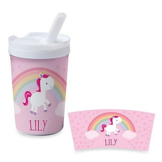 Sippy Cups For 1+ Year Old Unicorn Toddler Cups 2 In 1 With Spout
