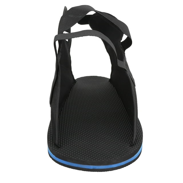 Zapato Fundido Con Punta Abierta Y Suela Plana Estable Antideslizante Con Poste De Lesión De Pie Ajustable