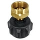 thumbnail image 4 of Hogar y jardín, Decoración de otoño, Herramientas, Adaptador de gas propano para tanque regulador QCC1, compatible con cilindros desechables de 1 lb., 4 of 5