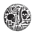 thumbnail image 2 of XMXY Decomposition Skeleton Corpses Spare Tire Cover, Universal Waterproof Cover for Jeep RV Tire Wheel Protection, 17 inch, 2 of 8