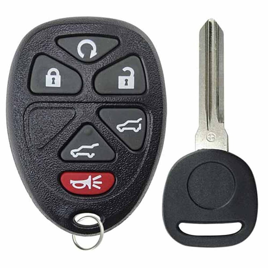 6Button Replacement Remote  Key Fob 315MHz for Cadillac FCC OUC6000066 Memory 2 