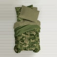 thumbnail image 5 of Dream Factory Geo Camo Full 7 Piece Comforter Set, Bed-in-a-Bag, Cotton/Polyester, Camouflage, Multi, Unisex, Child, 5 of 13