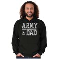thumbnail image 3 of US Army Dad Military Star Logo Hoodie Hooded Sweatshirt Men Brisco Brands M, 3 of 6