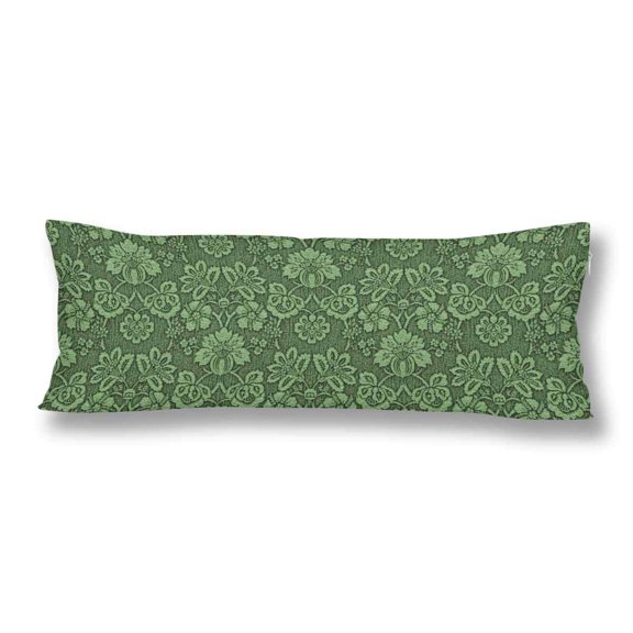 ABPHOTO Damask Body Pillow Covers Pillowcase Throw Pillows 20x60 inch