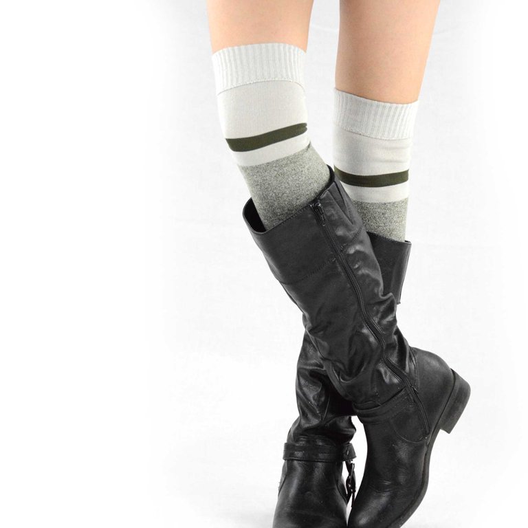 Teehee Women's Extra Long Fashion Thigh High Socks Over the Knee
