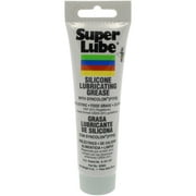 Super Lube 92003 Silicone Lubricating Grease with PTFE, 3 oz Tube, Translucent White