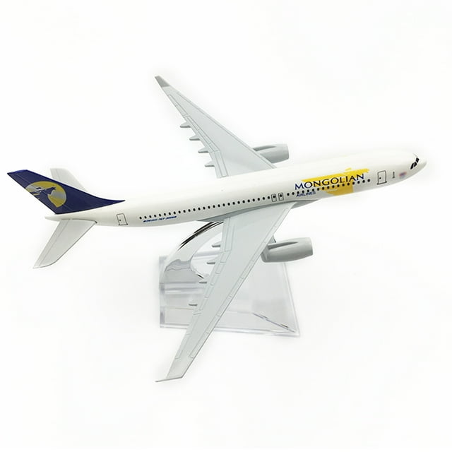 1:400 B767 Mongolian Airlines Plane Model Simulation Aircraft Model Aviation Model Aircraft Kits for Collection and Gift