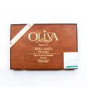Oliva Robusto Serie V Melanio Maduro Empty Wood Cigar Box 9" x 6" x 1.25"