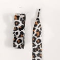 thumbnail image 4 of 47" Fashion Leopard Shoe Laces, Soft Satin Ribbon Shoelaces for Casual Shoes Shoestring for Women Girls 0.78" Wide 1 Pair, 4 of 6