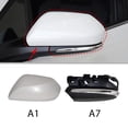 thumbnail image 2 of Toyota Camry 2018 2019 2020 2021 2022 Carcasa del espejo retrovisor cubierta inferior izquierda y derecha cubierta del espejo lateral de hoja, 2 of 5