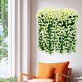 thumbnail image 5 of AFQH 2PCS Elegant Violet Wall Hanging Faux Flower Vine - Perfect for Weddings & Home, 5 of 8