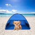 thumbnail image 2 of Mini Refugio para en la Playa para Mascotas, Tienda Impermeable PortáTil de Apertura AutomáTica, para Playa, Hierba, Interior, Camping Al Aire Libre, 2 of 5