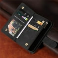 thumbnail image 3 of Luxury Zipper Purse Flip Phone Case Card Slots Leather Cover for iPhone 16ProMax 16Pro 16Plus 16 16e 15ProMax 15Pro 15Plus 15 14ProMax 14Pro 14 13ProMax 13Pro 13 12ProMax 12Pro 12 11 XS Max XR X 8 7, 3 of 20
