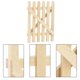 thumbnail image 5 of Valla para casa de muñecas, minivalla de madera para decoración de casa de muñecas, valla de madera de calidad inigualable, 5 of 8
