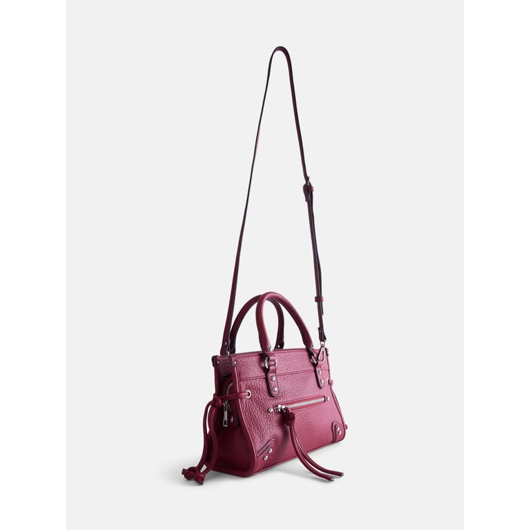 No Boundaries Fashion Square Tote Bag, Rich Red photo 3