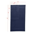thumbnail image 3 of Martex Easy Living 6-Piece Cotton Towel Set, Soft & Quick-Dry Towels, Navy, 3 of 11