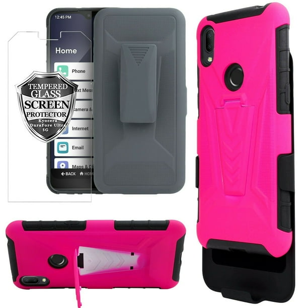 for Jitterbug Smart 3 aka Smart Lively with Tempered Glass Case Heavy