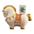 thumbnail image 1 of Escultura de caballo, decoración de escritorio, colecciones de resina, obras de arte, figurita Feng Shui B, 1 of 9