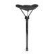 thumbnail image 1 of Taburete Plegable Conciertos Silla Slacker Asiento Telescópico Cojín Acolchado Negro, 1 of 8
