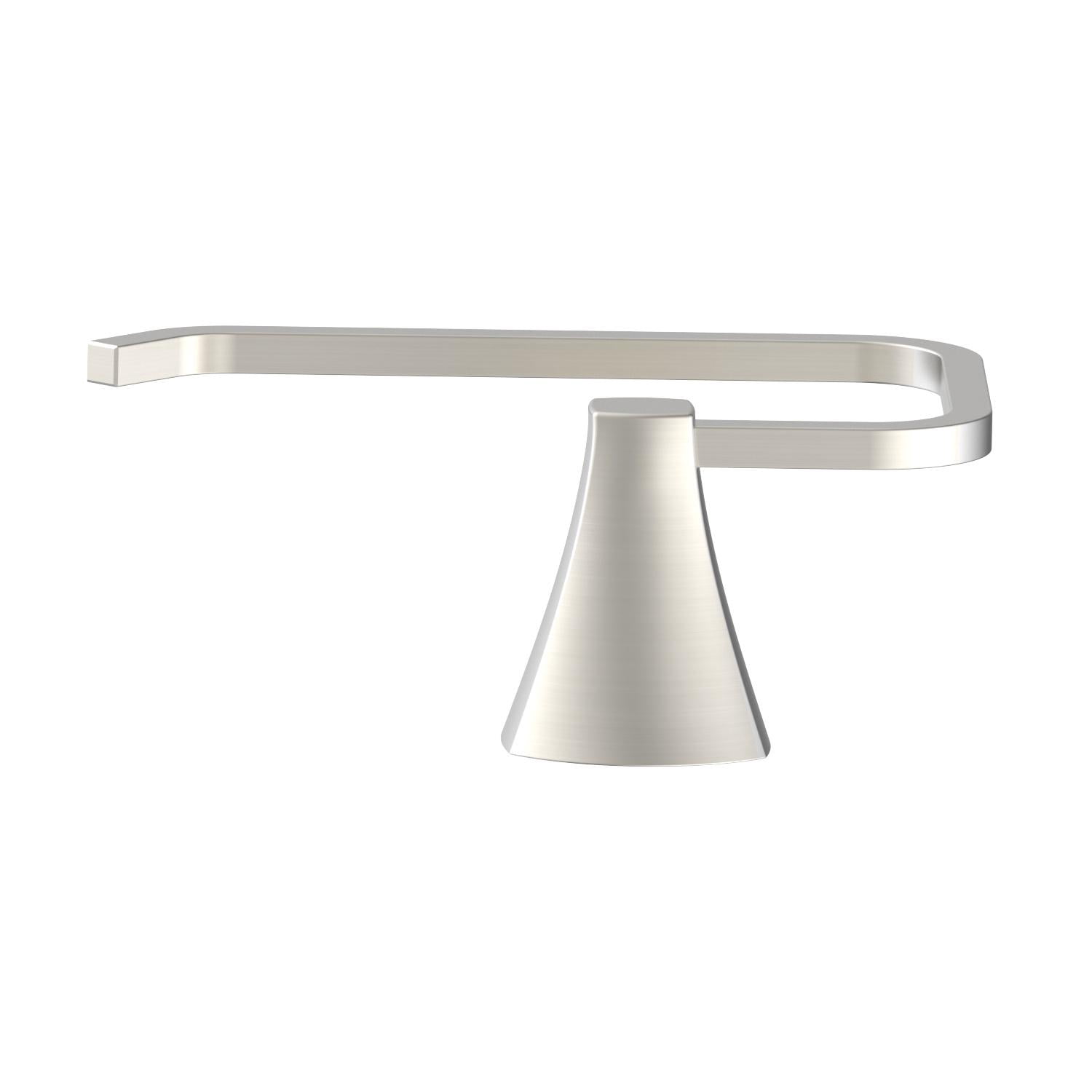 Better Homes & Gardens Simple Flare Style Wall Mount Toilet Paper Holder in Satin Nickel Finish