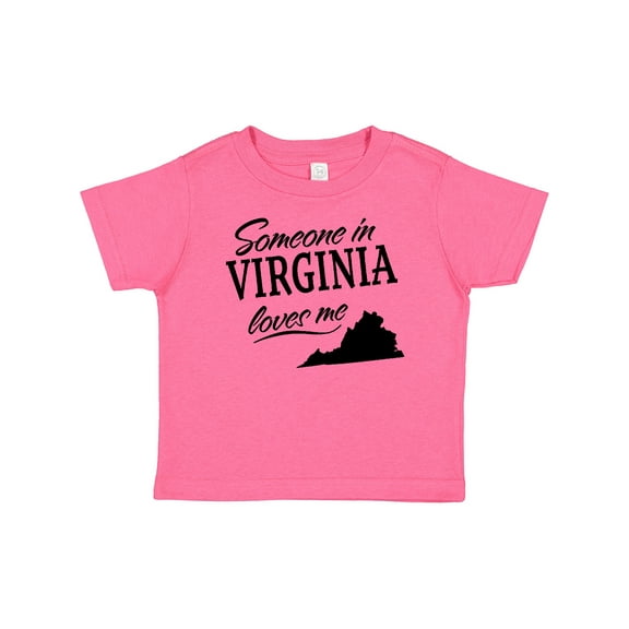 Inktastic Someone in Virginia Loves Me Boys or Girls Baby T-Shirt