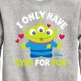 thumbnail image 3 of Toy Story - I Only Have Eyes For You - Toddler And Youth Crewneck Fleece Sweatshirt, 3 of 5