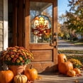 thumbnail image 5 of Halloween Sun Catcher for Window Hanging, Ghost Pumpkin 15cm Acrylic Suncatcher for Windows, Fall Thanksgiving House Warming Gift for Family Friends by MPOISVA, 5 of 7
