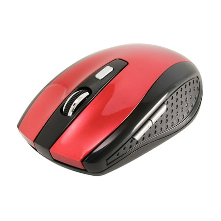 Insten Wireless Mouse  2.4G Cordless Optical Mouse with Adjustable DPI for Laptop  Computer  Chromebook  Desktop  Mac  Red price history on PriceWatchPro