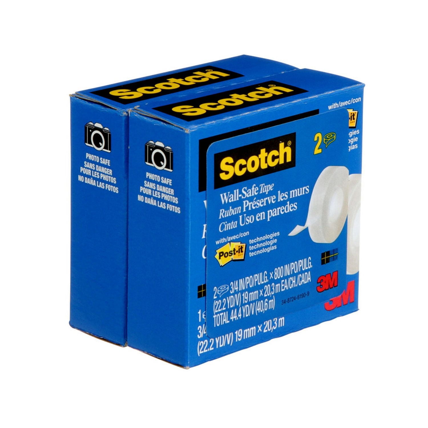 Ruban Préserve les murs 813S2-ESF-RP6 Scotch®, 2/paquet