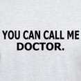 thumbnail image 3 of CafePress - Call Me Doctor Light T Shirt - Men's Classic Graphic T-Shirt, 3 of 4