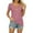 Light Pink, variant on Women Summer Tops Womens Summer Fashion Short Sleeve V Neck Ribbed Shirt Top Solid Color Casual T Shirt Mesh Panel Blouses for Women Tops Casual Short Sleeve Workout Shirts for Long Lady Coffee