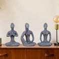 thumbnail image 3 of 3s Abstract Statue for Home Office Bookshelf Stand Decoration,, 3 of 8