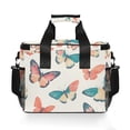 thumbnail image 7 of FORMRS Insulated Cooler Bag 24 Cans Capacity Soft Leakproof Lunch Box with Side Pockets, Colorful Butterflies, 7 of 7