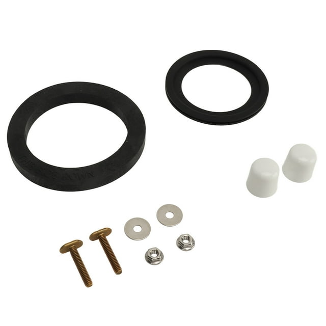 Kit de Joint de Toilette RV Matériel de Montage, Kit de Joint de Toilette RV Résistant à la Rouille Installation Facile 385311652 Durable pour Dometic 300 310 320
