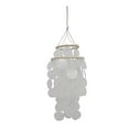 thumbnail image 2 of Chesapeake Bay White Capiz Chandelier Small 4 Inches x 10 Inches, 2 of 3