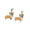 9#-Yellow Corgi, variant on 2PCS Dog Keychain Ring Pendants, Cute Pet Mini Dog Memorial Keyring Metal Lightweight Dog Keychain Gift 10#-Border Collie