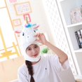 thumbnail image 2 of Headgear New Unicorn Headgear Hat Photo Props Plush Toy Headgear heqiyong LED, 2 of 2