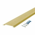thumbnail image 5 of M-D Building Products 09613 2-1/2 in. x 1/4 in. x 36 in. Gold Aluminum Flat Profile Threshold for Interior Doorways, 5 of 5